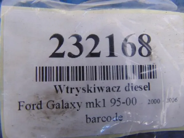 Ford Galaxy MK1 1.9D diesel-inspuitset OEM 0414720038 image 6