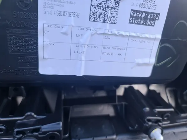 Accoudoir avant droit BMW G20 G21 OEM KKDA image 5