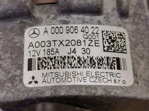 Vaihtovirtageneraattori Mercedes-Benz A0009064022 image 6