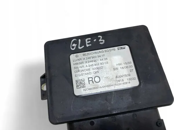 Module frein à main OEM A2469003417 Mercedes GLE image 9