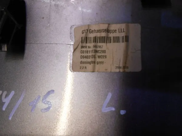 BMW G14 G15 Vänster spegelskydd OEM 8497957 Donington Grå image 10