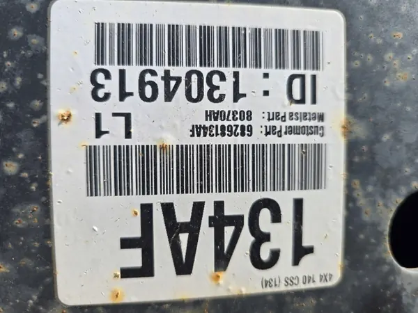 Cadre Arrière Dodge Ram 09-23 OEM 68268134AF image 7