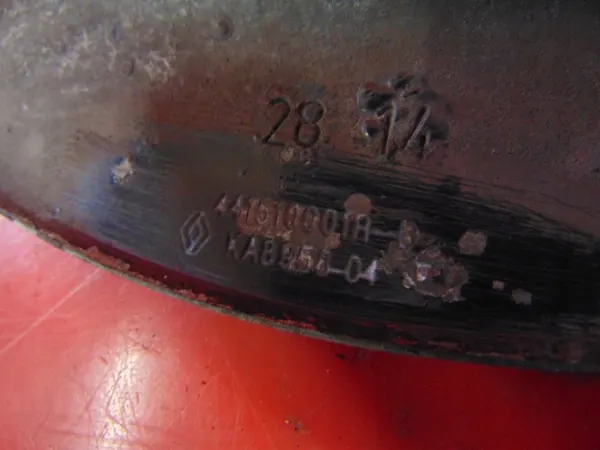 Conjunto de discos de ancoragem traseiros para MASTER III MOVANO NV400 image 9