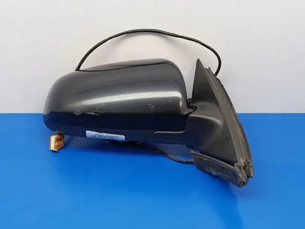 Audi A4 B7 oikea peili musta LZ9X 5-pinni OEM image 2