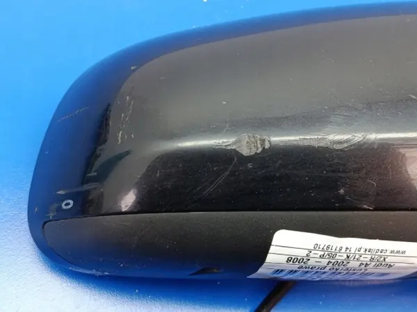 Audi A4 B7 oikea peili musta LZ9X 5-pinni OEM image 5
