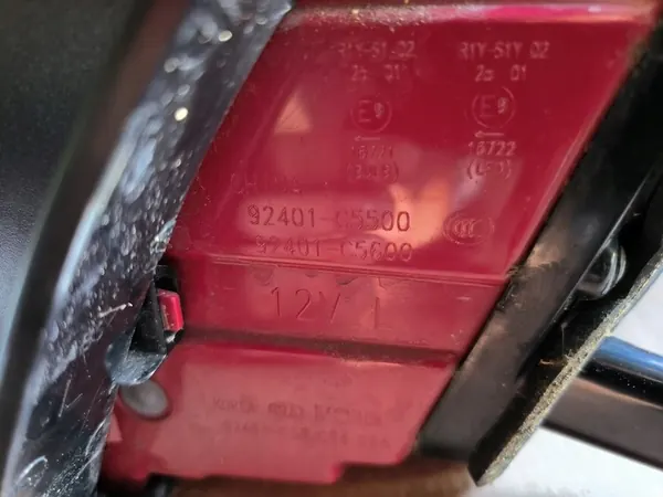 KIA SORENTO III Lámpara Trasera Izquierda Derecha 92401-C5500 P 92402-C5500 image 5