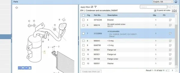 Delbehållare Volvo S40 II 2.0L 31332650 image 5