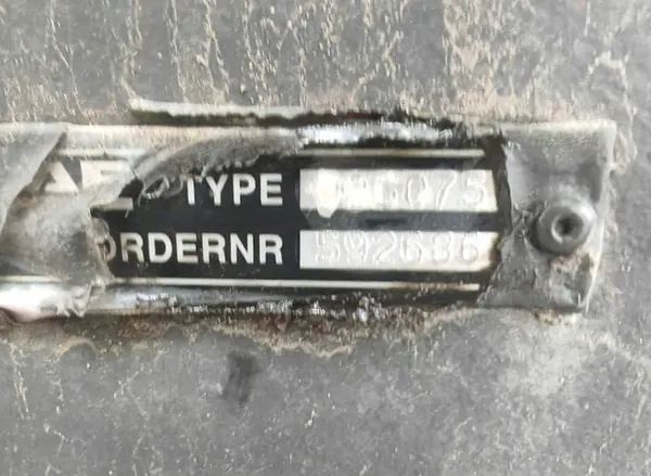 Essieu arrière avec cadre DAF CF 85 image 8