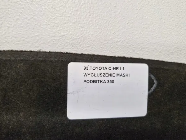 Isolation de capot Toyota C-HR OEM HG4D5F6G7HU image 4