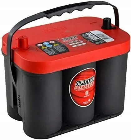 Optima RED TOP RTC 4.2 AGM Batterie 50 Ah 1000 A image 2