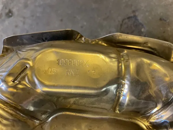 Nissan Qashqai II J11 1.6DCi DPF Catalytic Converter 208A00758R image 2