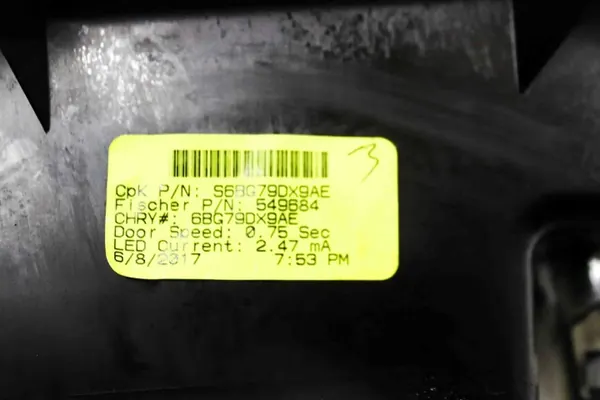 Asbak S6BG79DX9AE voor Chrysler 300C 3.6L 2017 image 6