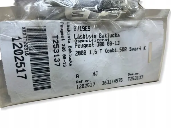 Fecho porta-malas Peugeot 407 OEM 8719E9 - Usado image 4