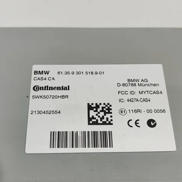 Module d'entrée sans clé BMW OEM 93015189 pour Série 5 image 8