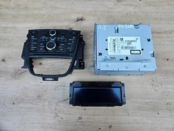 Panneau radio OEM CD 400 pour Opel Astra J noir image 2