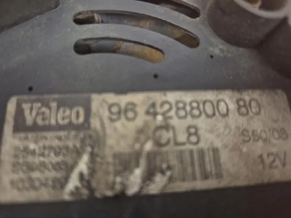 ALTERNATOR PEUGEOT PARTNER I 02-12 1.9D 9642880080 image 8