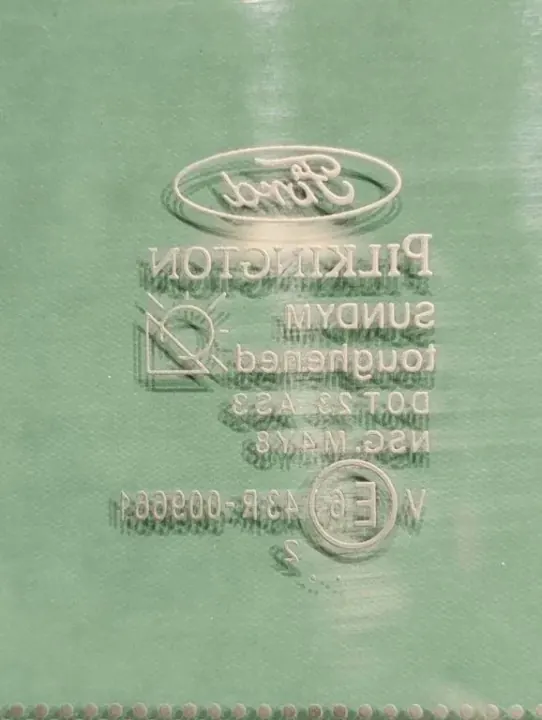 Käytetty Ford OEM 43R009661 vasen takalasi image 4
