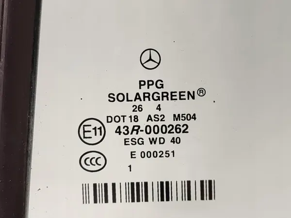 Vidro Porta Traseira Esquerda OEM 2117300355 Mercedes image 3