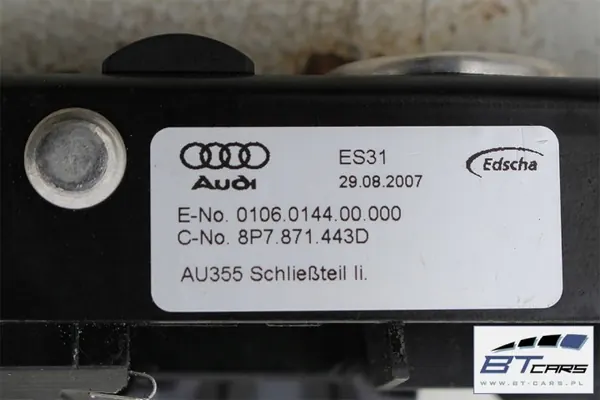 Audi A3 8P Cabrio katonlukko OEM bt-cars-1050 image 6