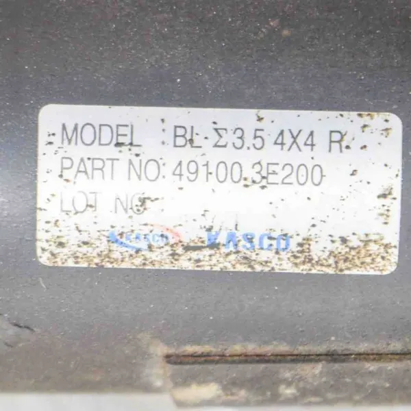 Kia OE 491003E200 Drivaxel, Bak image 5