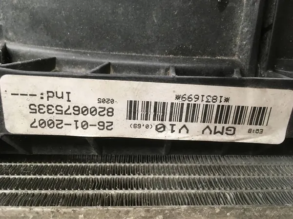 Radiador de agua de aire acondicionado Renault Espace IV 2.0 DCI OEM image 5