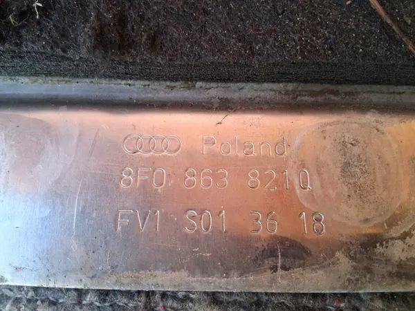 AUDI A5 S5 8T0 LIFT 11- CABRIO COUPE NEDRE MOTORLOCK 8F0863821Q image 9