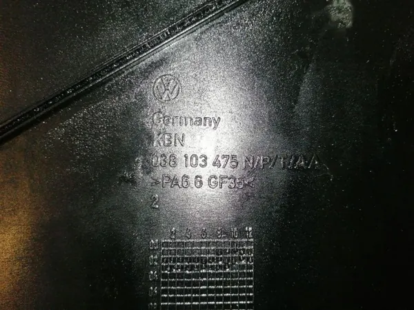 Couvercle poussoir VW OEM 038103603AG Occasion image 3