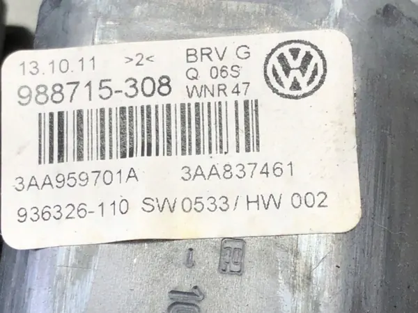OEM 3AA959701A Vänster framfönsterhiss VW Passat B7 image 5