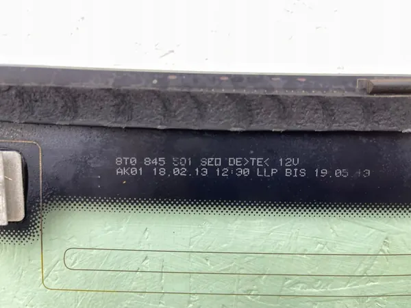 Vitre arrière OEM 8T0845501 pour Audi A5 Coupé 8T image 3
