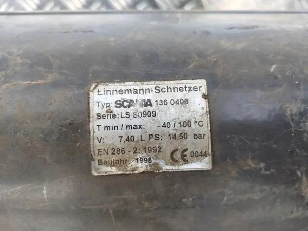 Scania 1360400 Luftbehälter 7,40L - OEM Teil image 4