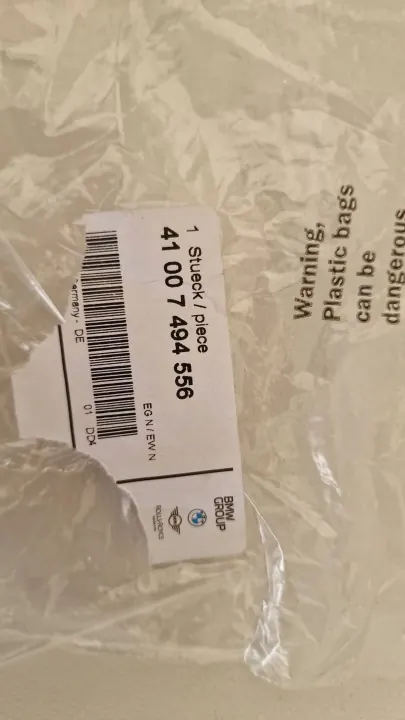 BMW OEM 41007494556 C-Säulen Verstärkungsblech rechts image 3