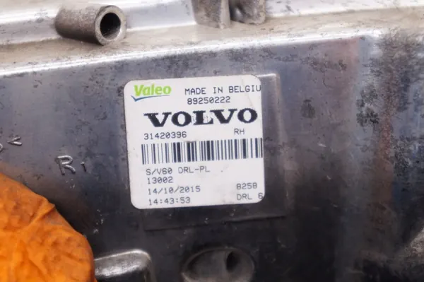 OEM 31420396 LED DRL Oikea Etuvalo Volvolle image 4