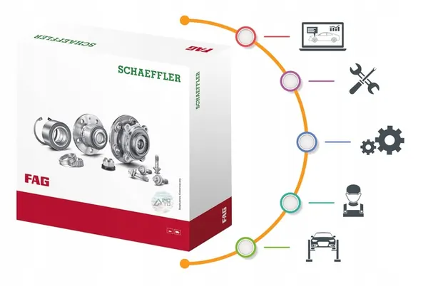 Set cuscinetti FAG 713 6108 10 image 8