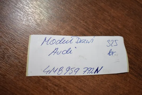 Audi dörrmodul OEM 4M8959792N 55 - Begagnad image 3