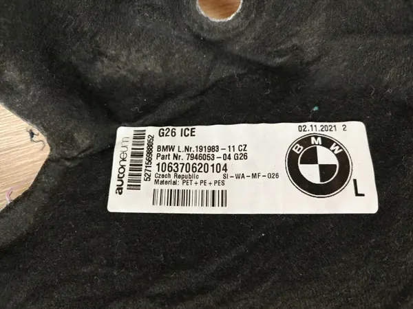 OEM 7946053 Cache Roue Arrière Gauche BMW G26 image 5
