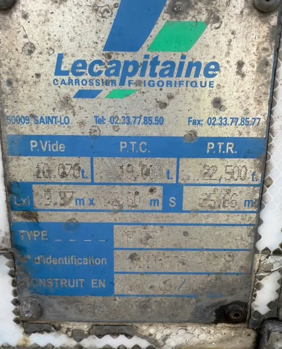 Begagnad Isoterm Containerkaross OEM Zabudowa Izoterma image 3