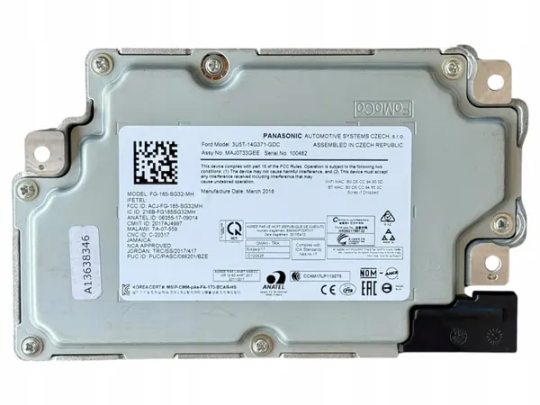 Module mémoire 3U5T-14G371-GDC pour Ford Focus MK4 image 4