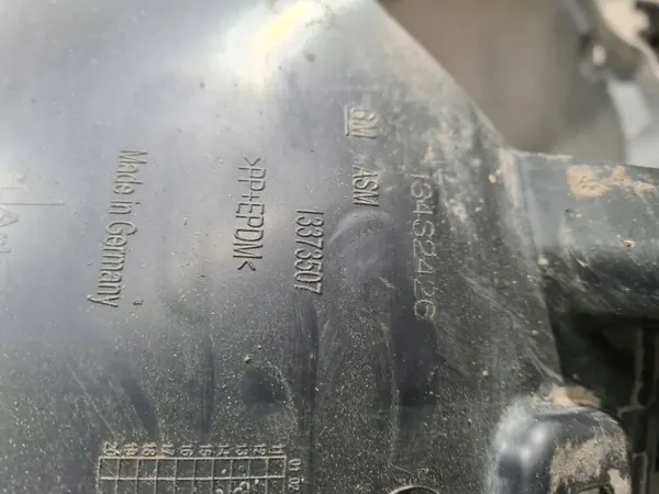 OEM 13432426 Vänster Framhjulshus Opel Astra J Lift image 8