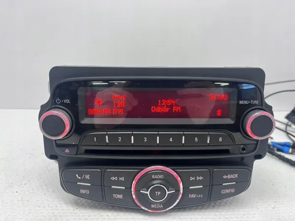Radio CD Opel Adam 13r OEM 13446530 - Usado image 2