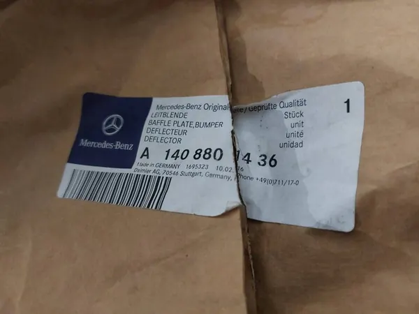 Mercedes-Benz S W140 1997 Rivestimento paraurti anteriore destro image 5