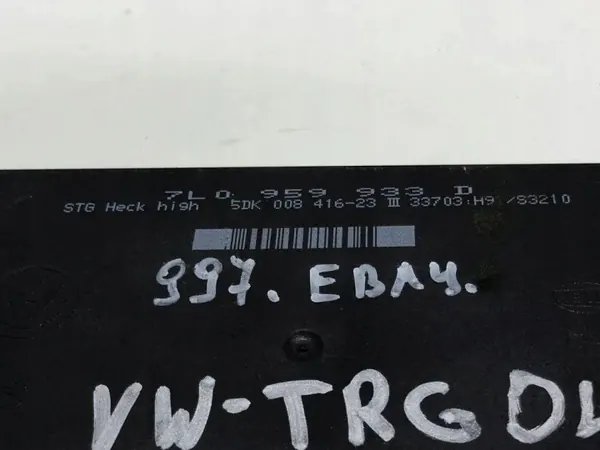 VW Mukavuusmoduuli OEM 7L0959933 Touareg 2003 image 3