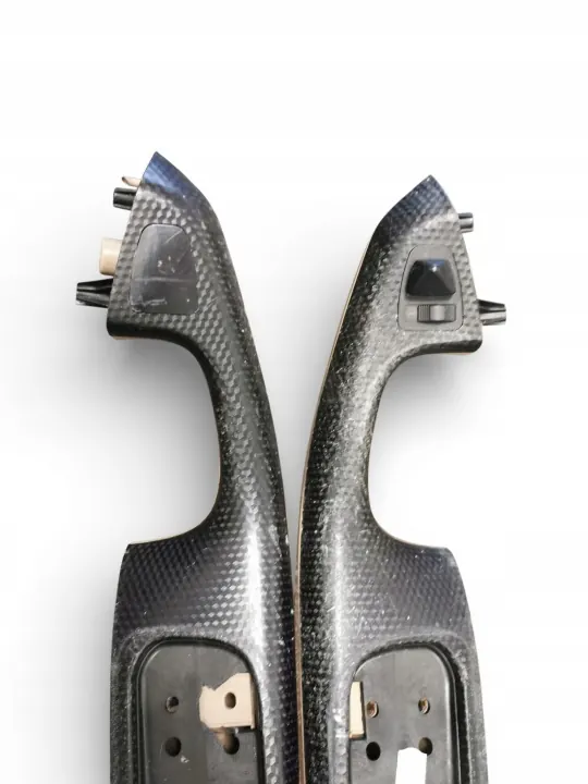OEM Türverkleidung Schwarz Cube Carbon BMW E46 Coupé image 5