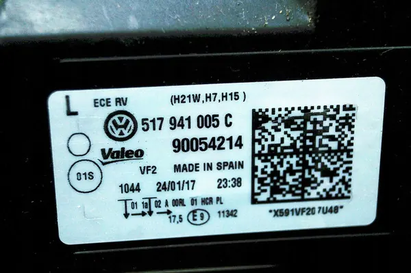 Farol Dianteiro Esquerdo VW Golf Sportsvan 517 image 7