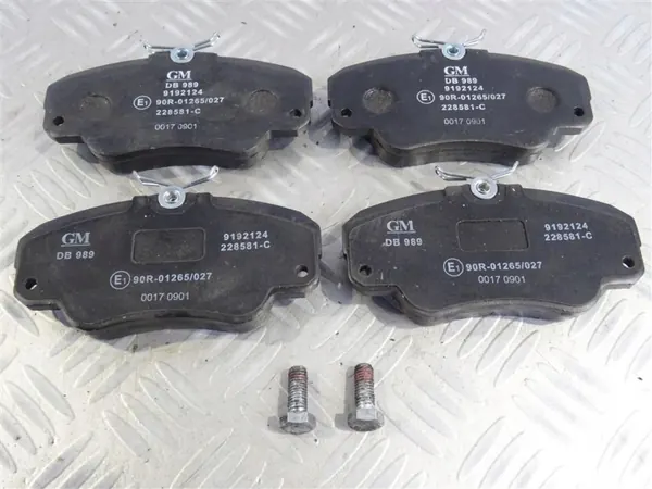 Fram bromsbelägg OEM 9192124 för Opel Omega B image 2