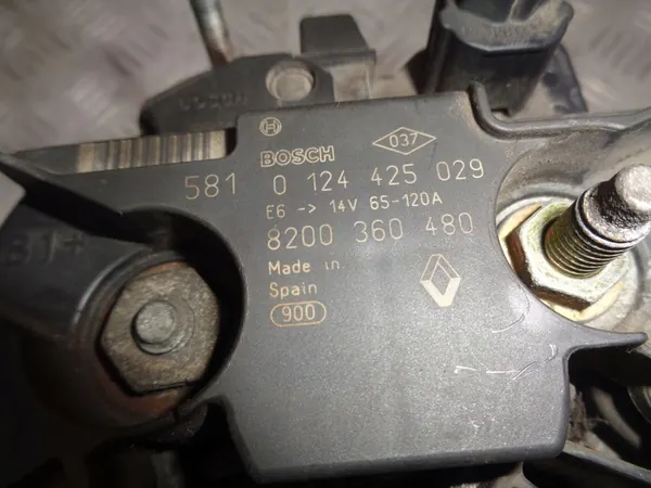 Vaihtovirtageneraattori 120A Renault Modus 1.5DCI 2004- image 5