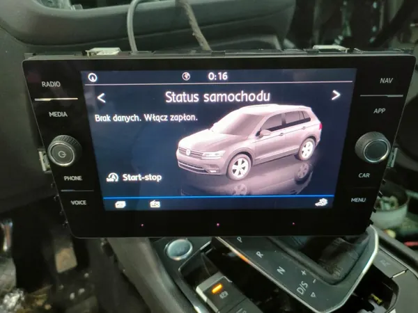 VW Golf 7 Radio-Display OEM 5G6919605B - Gebraucht image 2