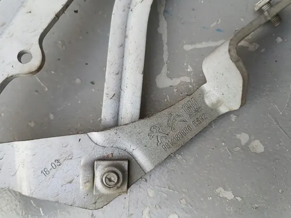 OPEL GRANDLAND X 17r - Hood Hinges Left + Right 9814189880 9814188880 image 5