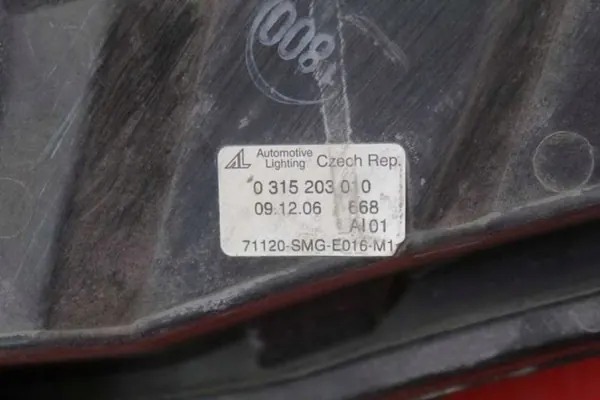 Jäähdyttimen säleikkö OEM 71120-SMG-E016-M Honda Civic 8 VIII 05-08 image 8