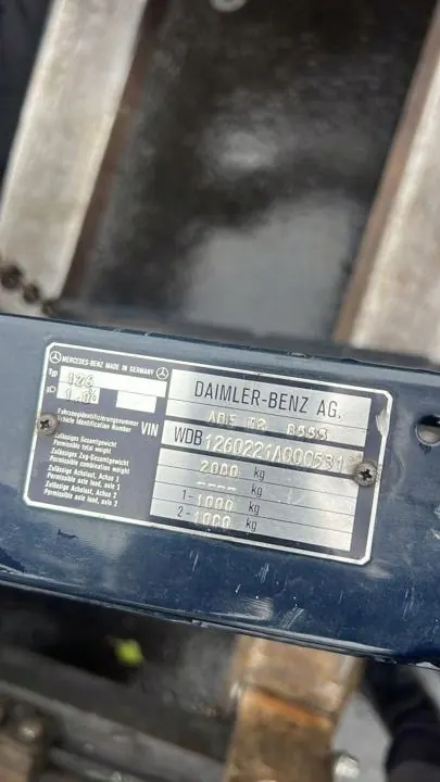 Carrocería Mercedes-Benz S-Class W126 OEM 272047 Usado image 7