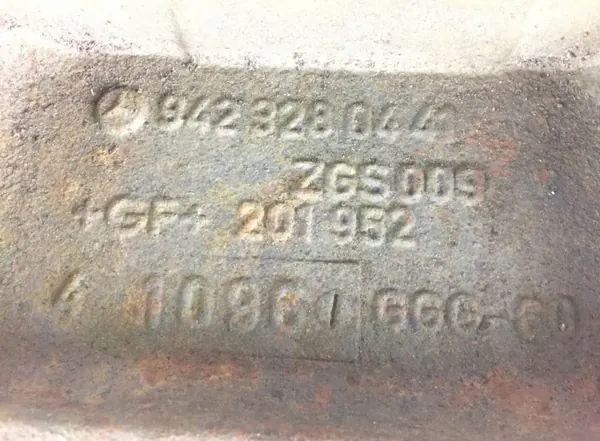 OEM 9423280441 Support de ressort pneumatique, essieu gauche image 4